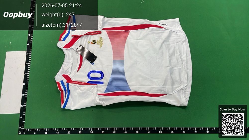 2006 France Away Retro Kids Kit QC photo 2