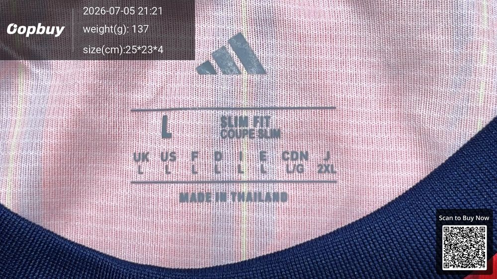 2026 FIFA World Cup Spain Home Cropped Jersey QC photo 1
