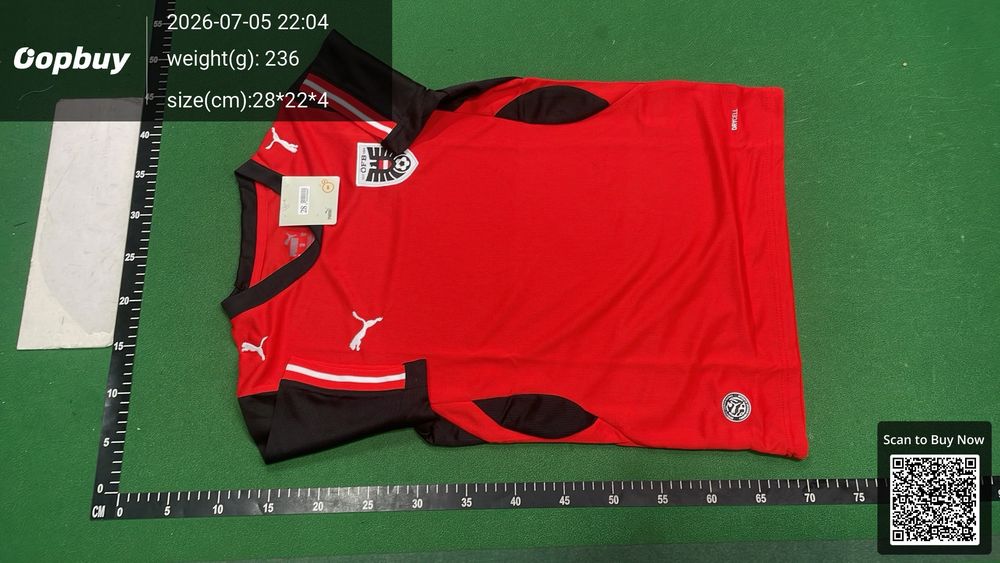 2026 FIFA World Cup Austria Home Kids Kit QC photo 2