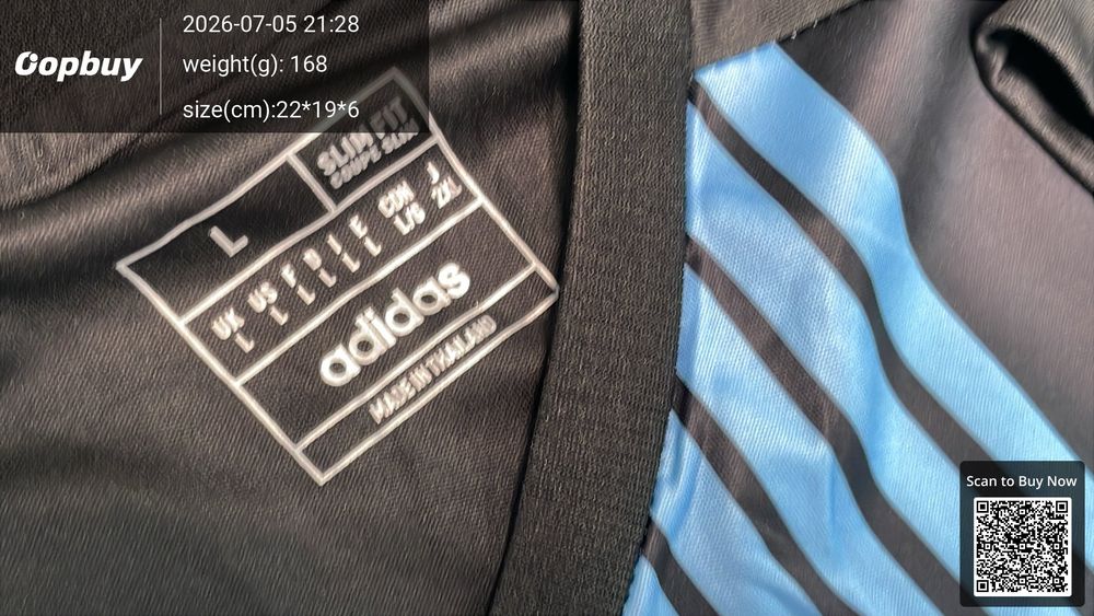 2024 Season Argentina Black training suit Fan Version QC photo 1