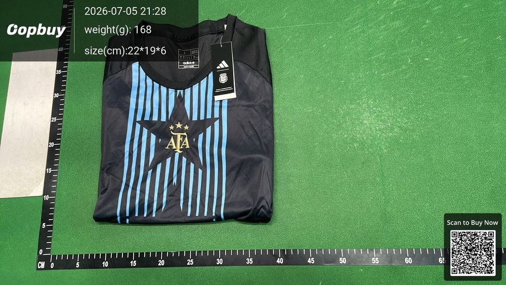 2024 Season Argentina Black training suit Fan Version QC photo 4