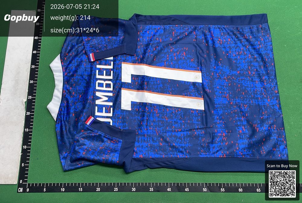 25/26 Season France Home Fan Version QC photo 3