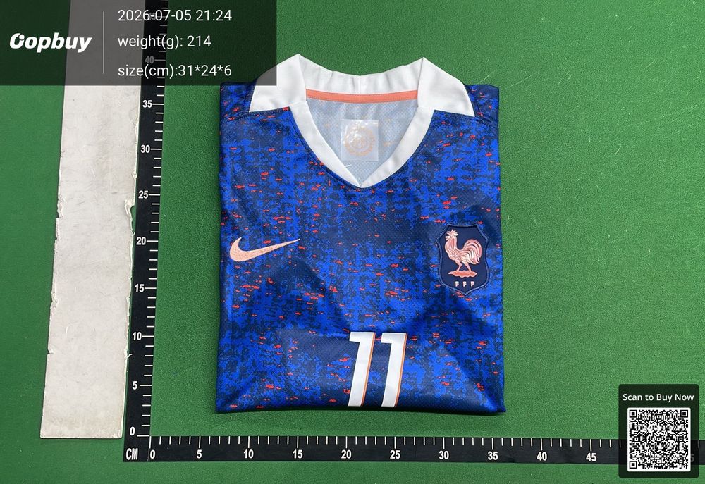 25/26 Season France Home Fan Version QC photo 4