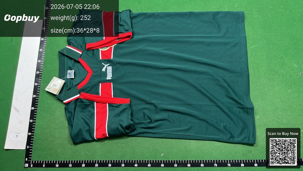 1998 Season Morocco Home Retro Fan Version QC photo 2