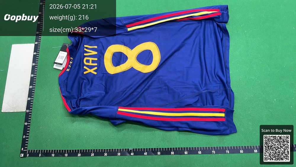 2010 UEFA Spain Away Long Sleeve Retro Fan Version QC photo 3