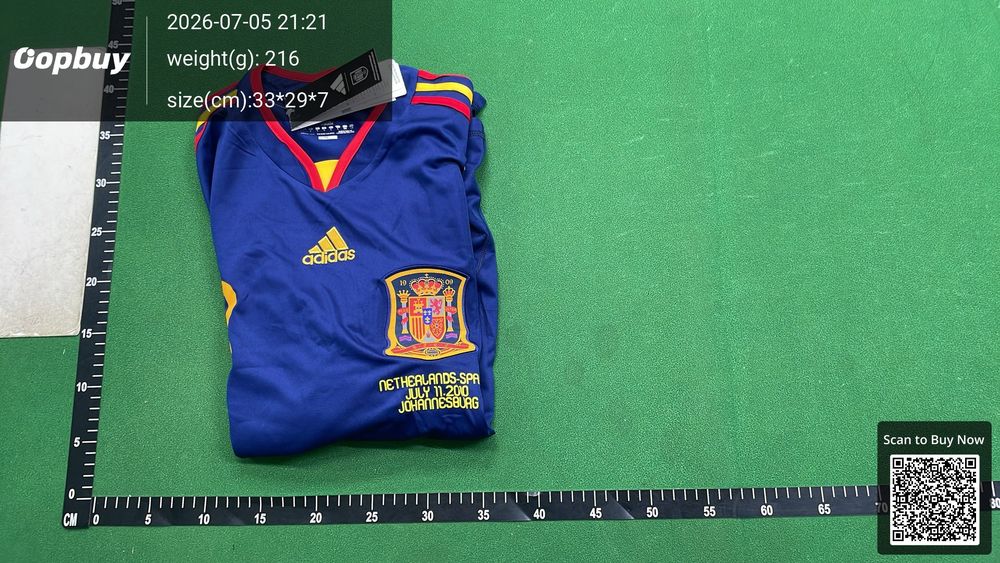 2010 UEFA Spain Away Long Sleeve Retro Fan Version QC photo 4