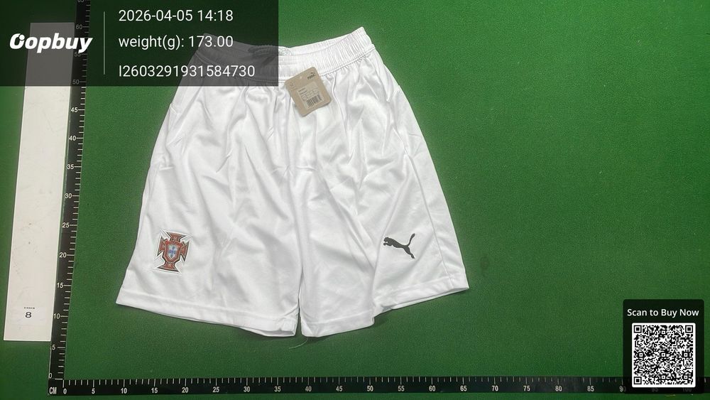 25/26 Season Portugal Away shorts QC photo 2