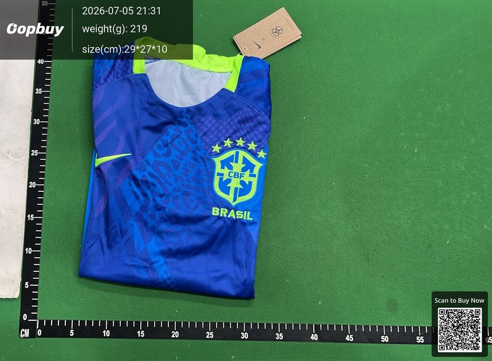 25/26 Season Brazil Away Fan Version QC photo 4