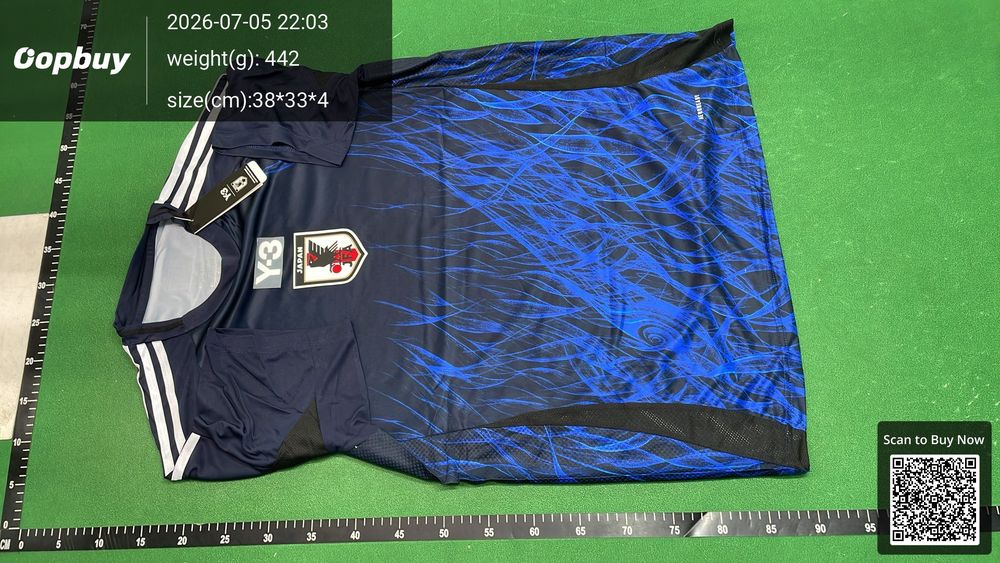 24/25 Season Japan Y-3 blue Fan Version QC photo 2