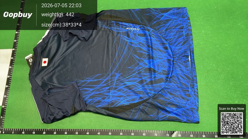 24/25 Season Japan Y-3 blue Fan Version QC photo 3