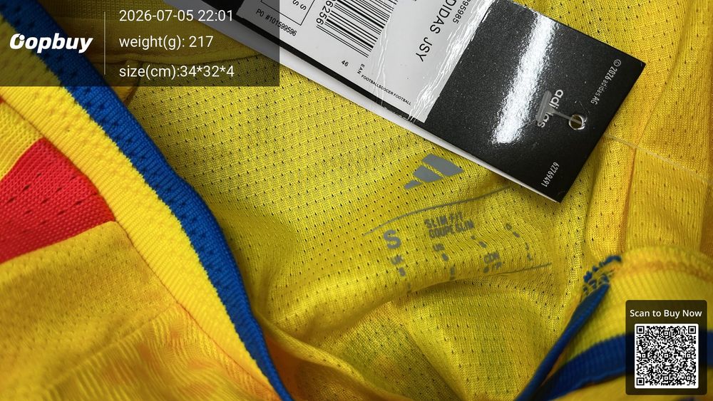 2026 FIFA World Cup Colombia Home Fan Version QC photo 1
