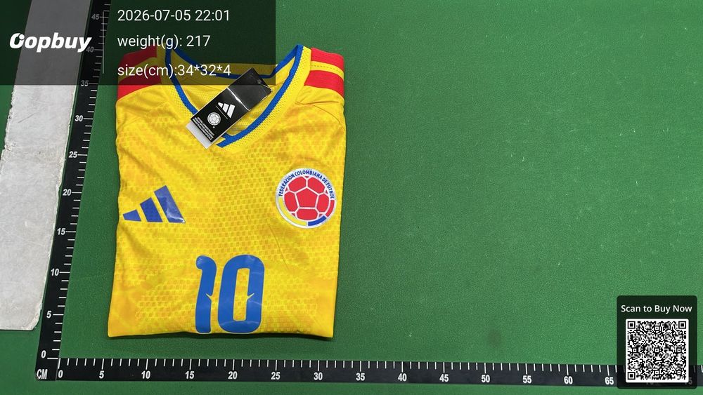 2026 FIFA World Cup Colombia Home Fan Version QC photo 4