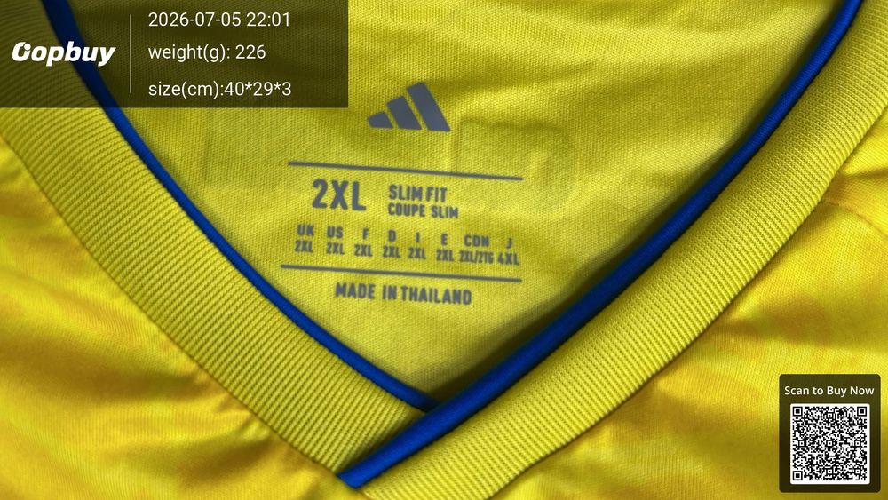 2026 FIFA World Cup Colombia Home Fan Version QC photo 5