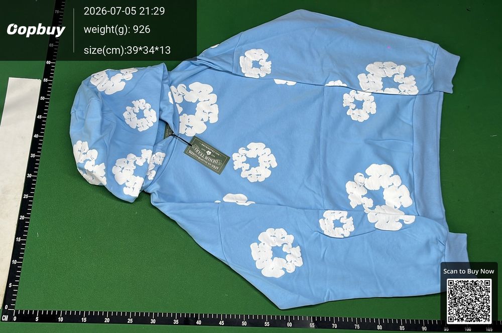 Denim Tears Hoodie QC photo 2