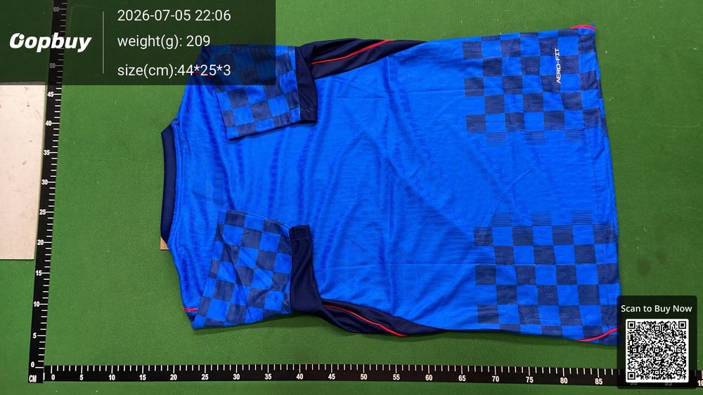 2026 World Cup Croatia Away Jersey Player Version QC photo 3