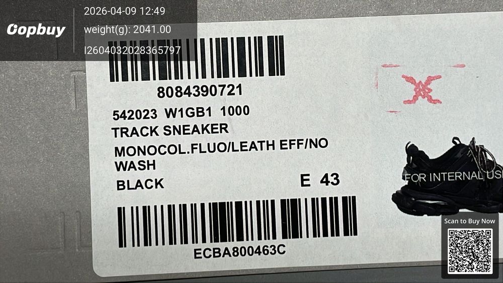 Balenciaga Track QC photo 2