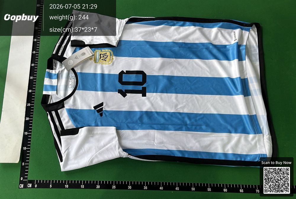 22-23 Season Argentina Home Player Version QC photo 2