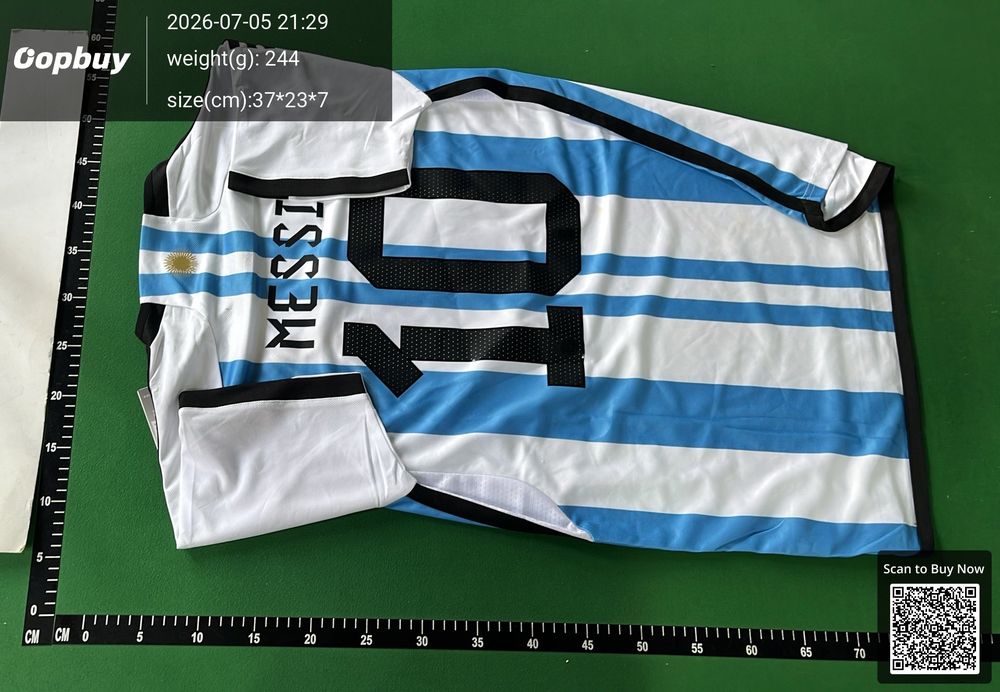 22-23 Season Argentina Home Player Version QC photo 3