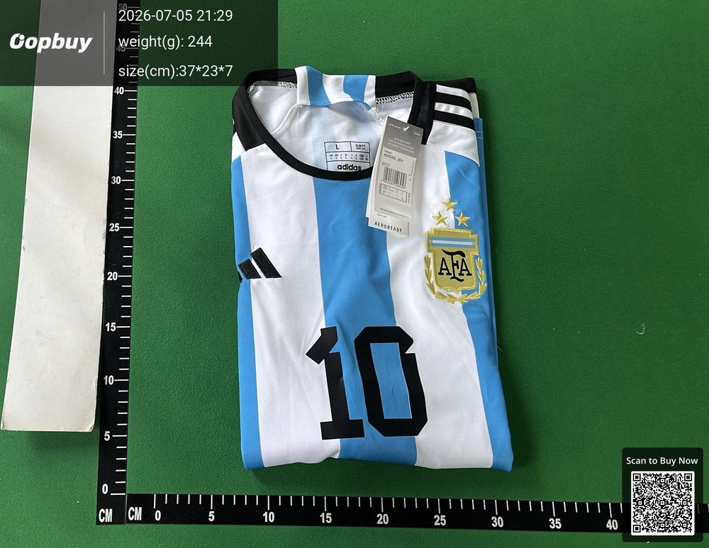 22-23 Season Argentina Home Player Version QC photo 4