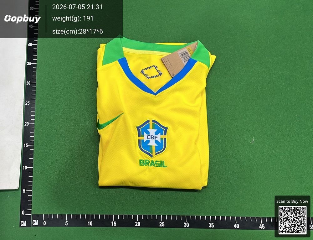 25/26 Season Brazil Home Fan Version QC photo 4