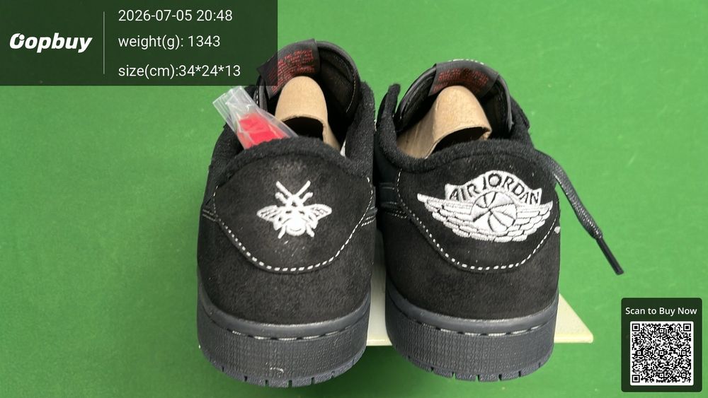 Jordan 1 Low x Travis Scott QC photo 1