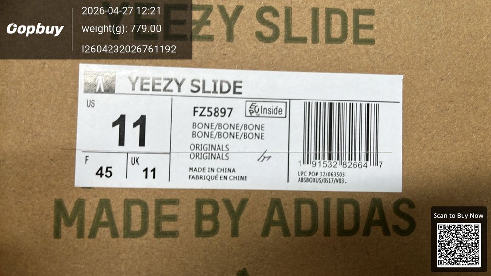 Adidas Slides QC photo 4