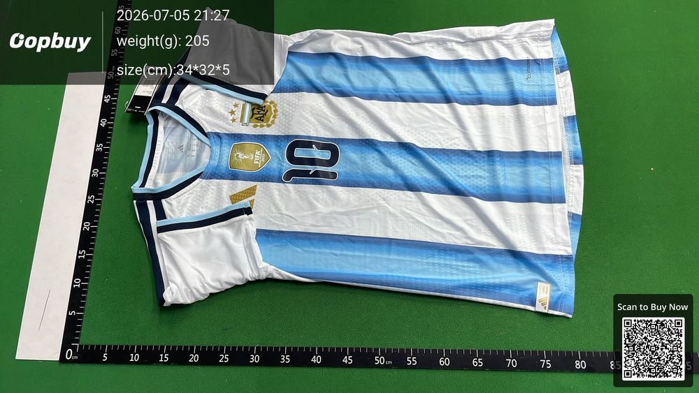 2026 FIFA World Cup Argentina Home Player Version QC photo 2