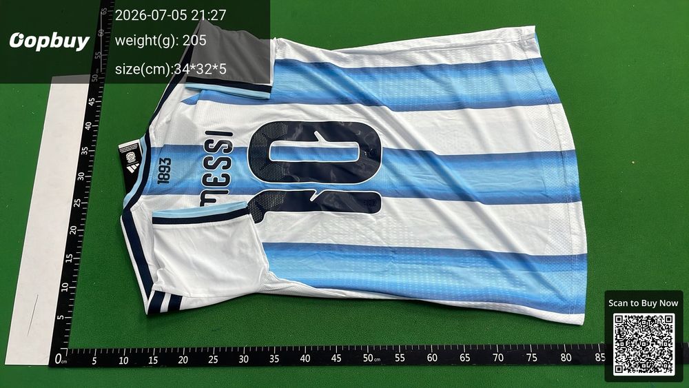 2026 FIFA World Cup Argentina Home Player Version QC photo 3