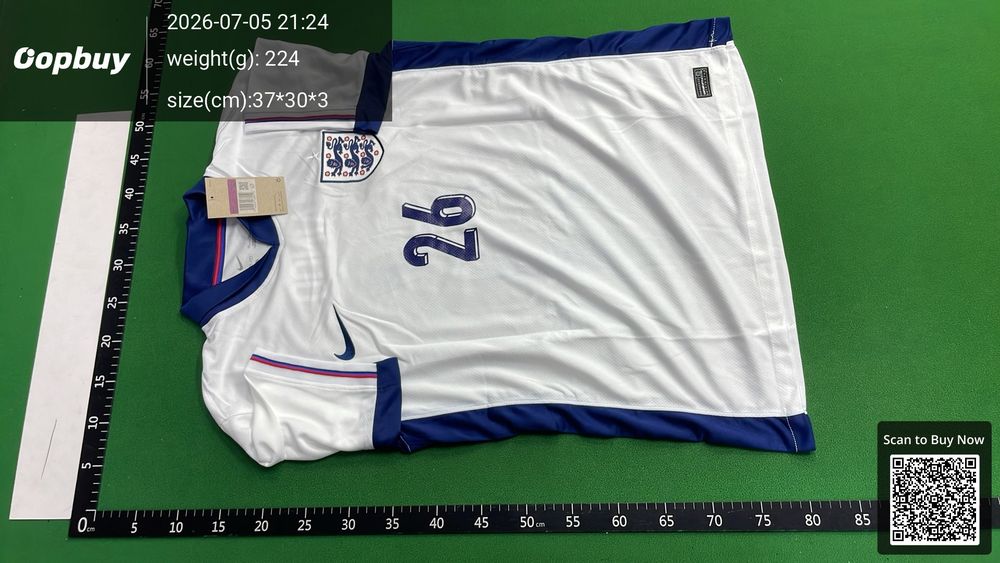 2024 UEFA England Home Fan Version QC photo 2