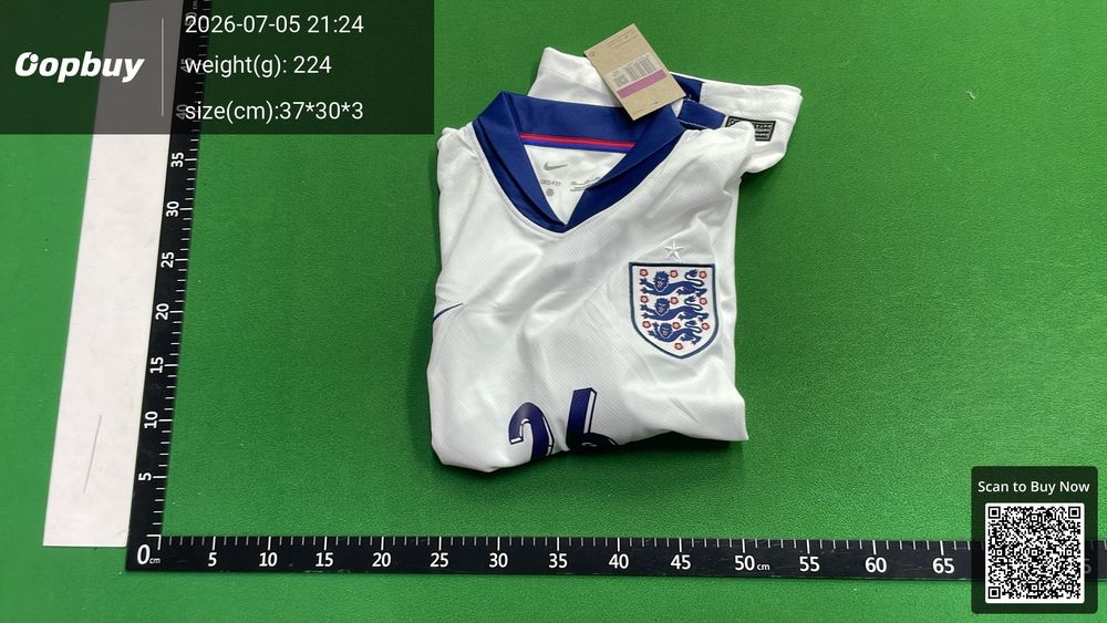 2024 UEFA England Home Fan Version QC photo 4