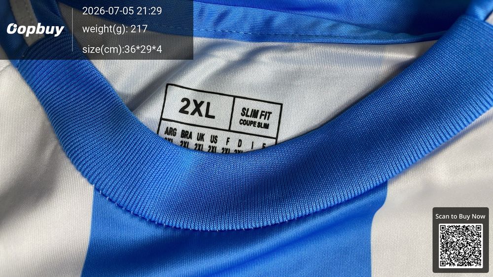 2024 Season Argentina Home Fan Version QC photo 1