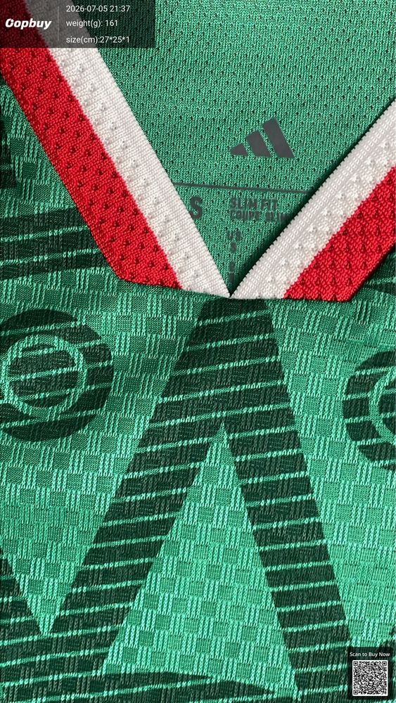 2026 FIFA World Cup Mexico Home Player Version QC photo 1