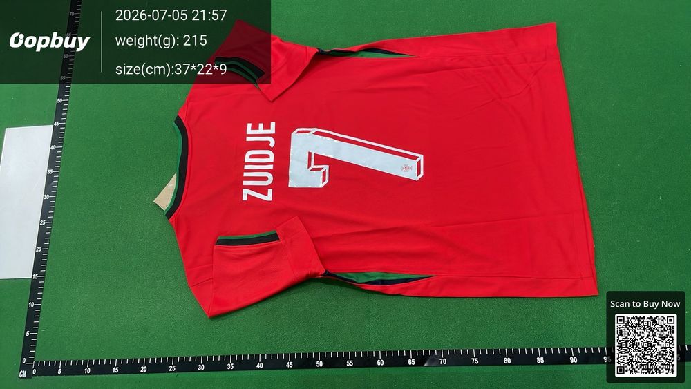 2024 UEFA Portugal Home Fan Version QC photo 3