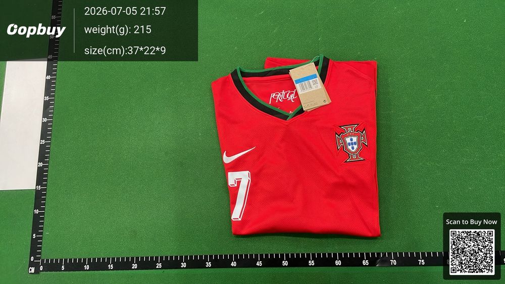 2024 UEFA Portugal Home Fan Version QC photo 4