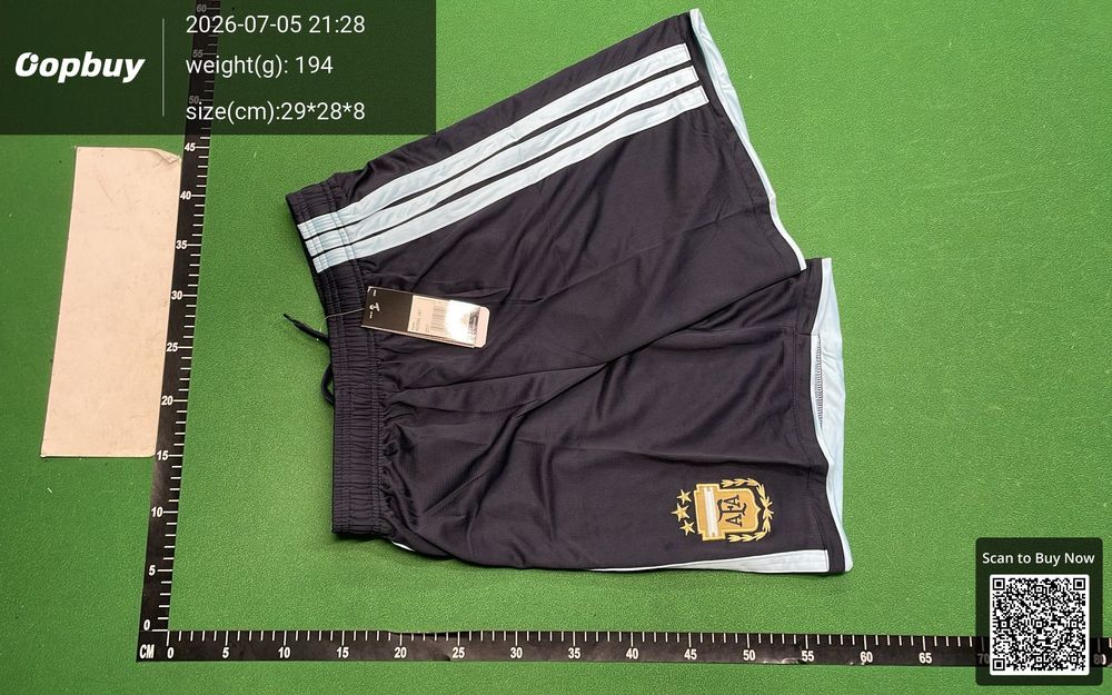 2026 FIFA World Cup Argentina Home shorts QC photo 2
