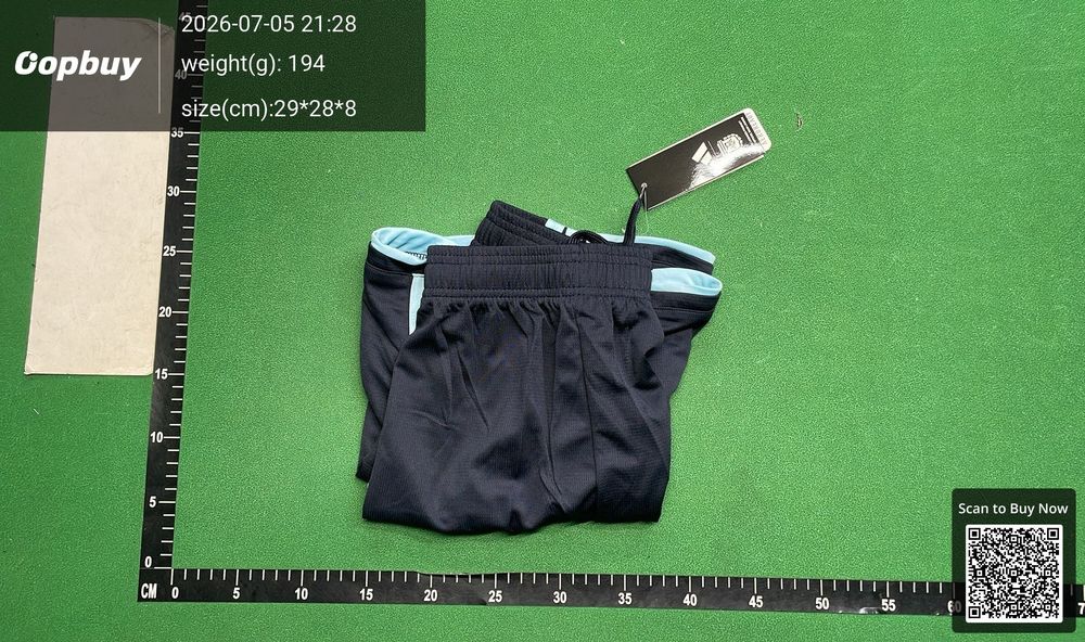 2026 FIFA World Cup Argentina Home shorts QC photo 4