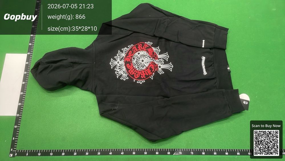 Chrome Hearts Zipper Hoodie QC photo 3
