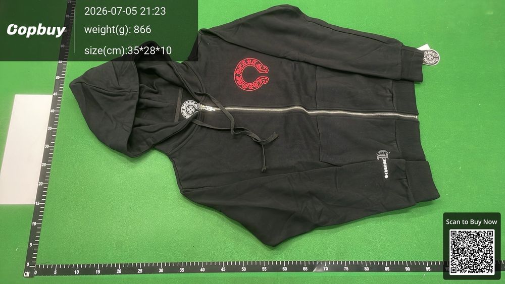 Chrome Hearts Zipper Hoodie QC photo 4