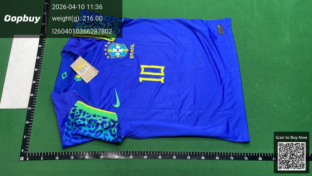 22/23 Season Brazil Away Retro Fan Version QC photo 2