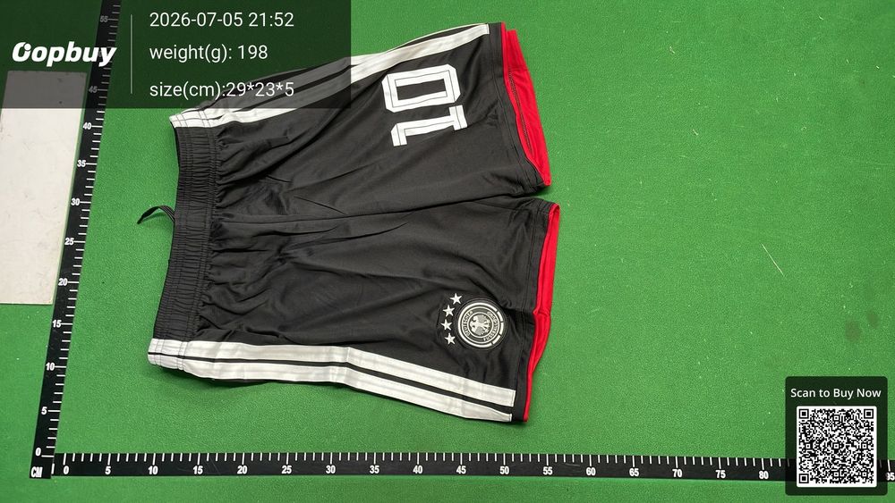 2026 FIFA World Cup Germany Home shorts QC photo 2