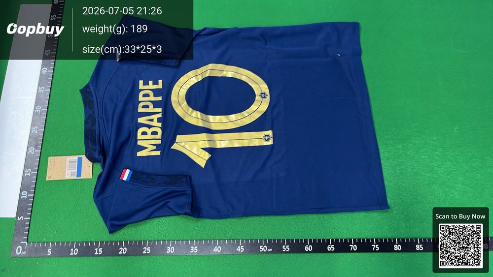 22/23 Season france Home Fan Version QC photo 3