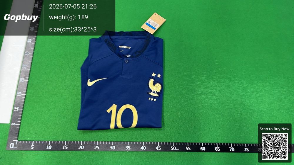 22/23 Season france Home Fan Version QC photo 4