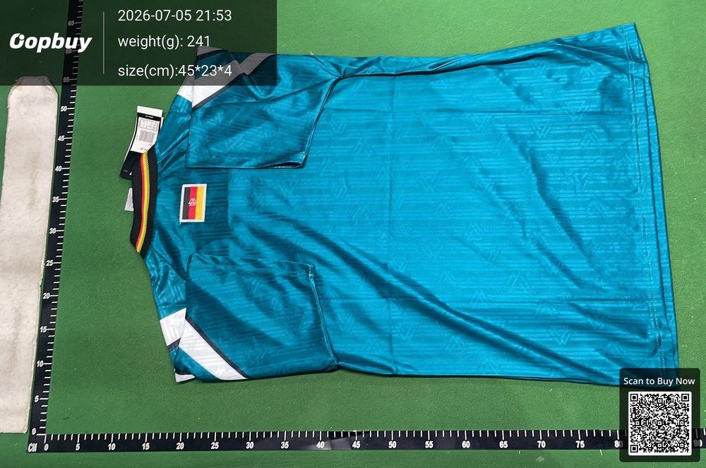 1996 Season Germany Away Retro Fan Version QC photo 3