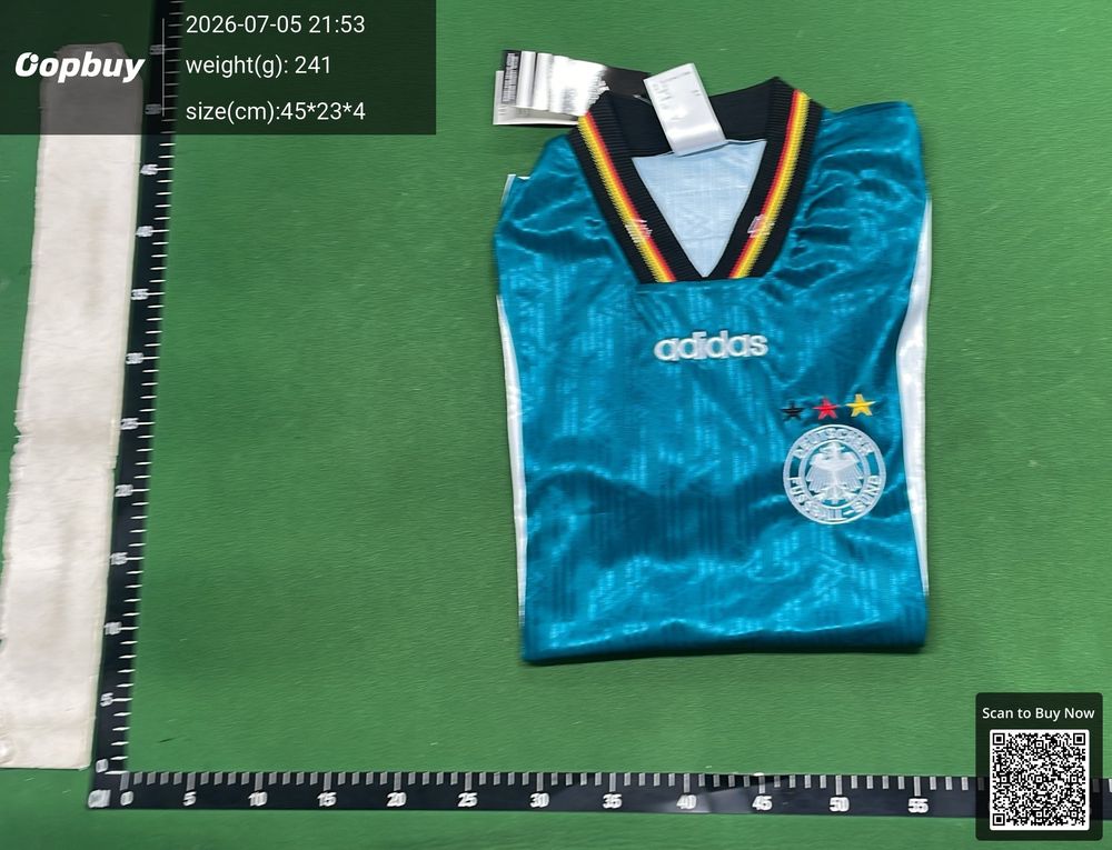 1996 Season Germany Away Retro Fan Version QC photo 4