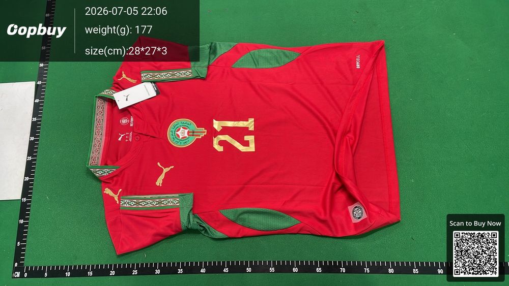 2026 FIFA World Cup Morocco Home Fan Version QC photo 2