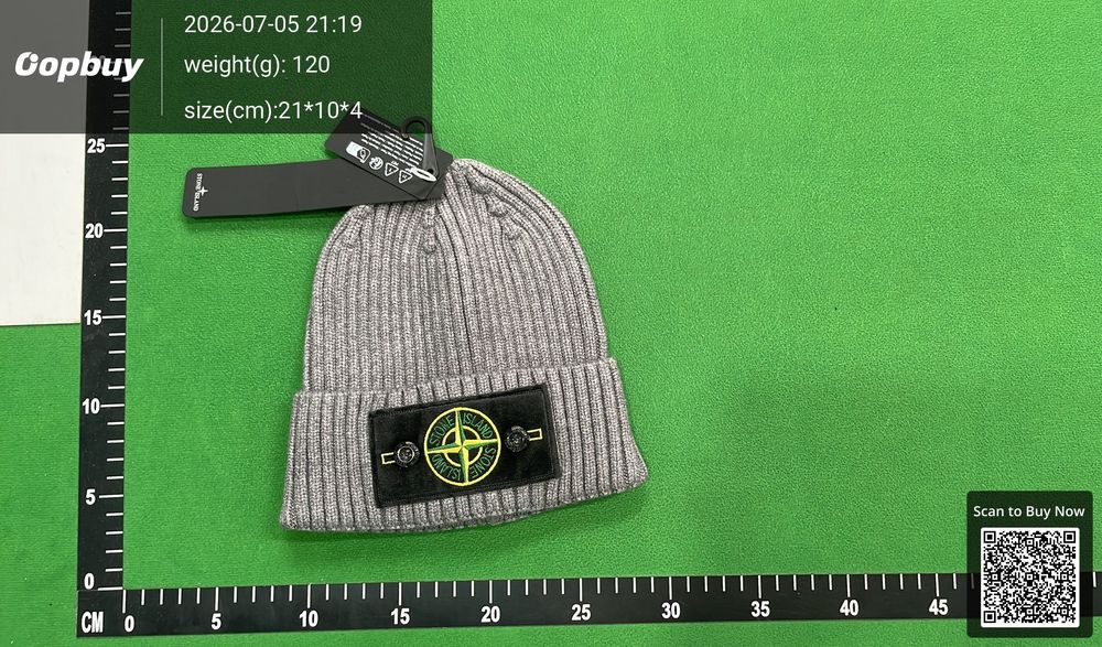 Stone Island Knitted Hat QC photo 1