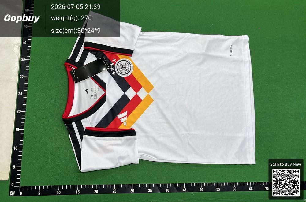 2026 FIFA World Cup Germany Home Kids Kit QC photo 2