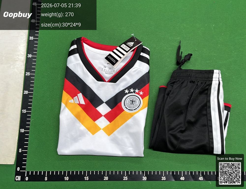 2026 FIFA World Cup Germany Home Kids Kit QC photo 5