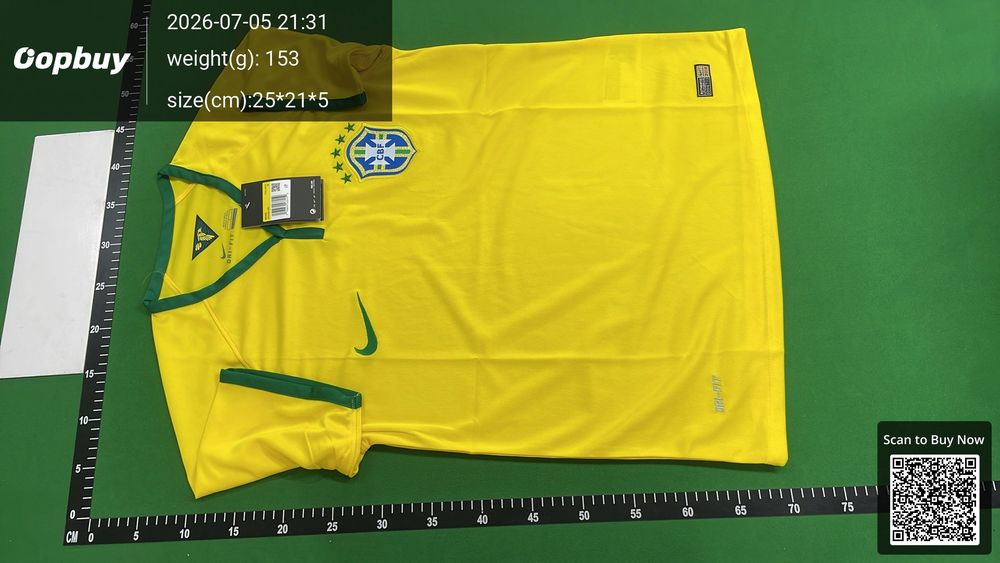 2014 Season Brazil Home Retro Fan Version QC photo 2