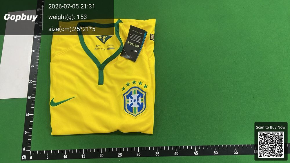 2014 Season Brazil Home Retro Fan Version QC photo 4